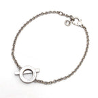 Hermes Bracelet Finesse 18k White Gold Silver — view 2