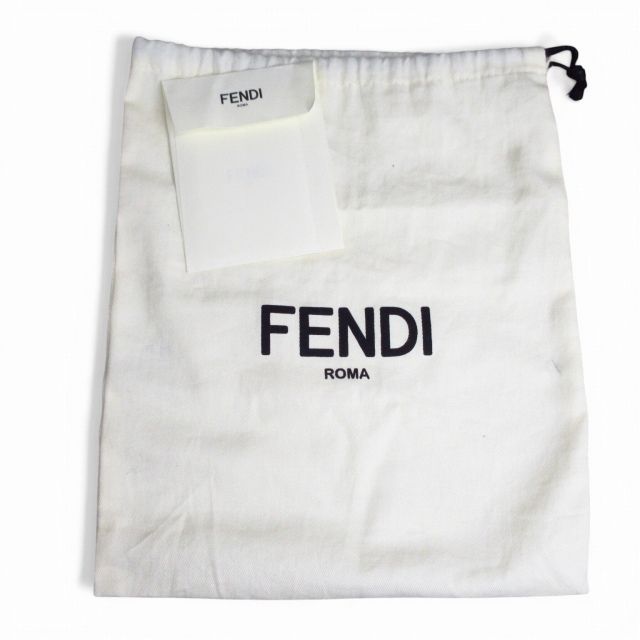 Fendi Visible Mini Shoulder Bag 2-Way Beige — view 9