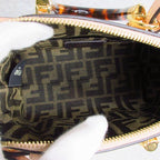 Fendi Visible Mini Shoulder Bag 2-Way Beige — view 8