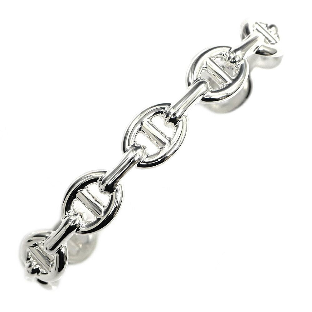 Hermes Bangle Chaine D'ancre Enchainee ST Silver Bracelet — view 3