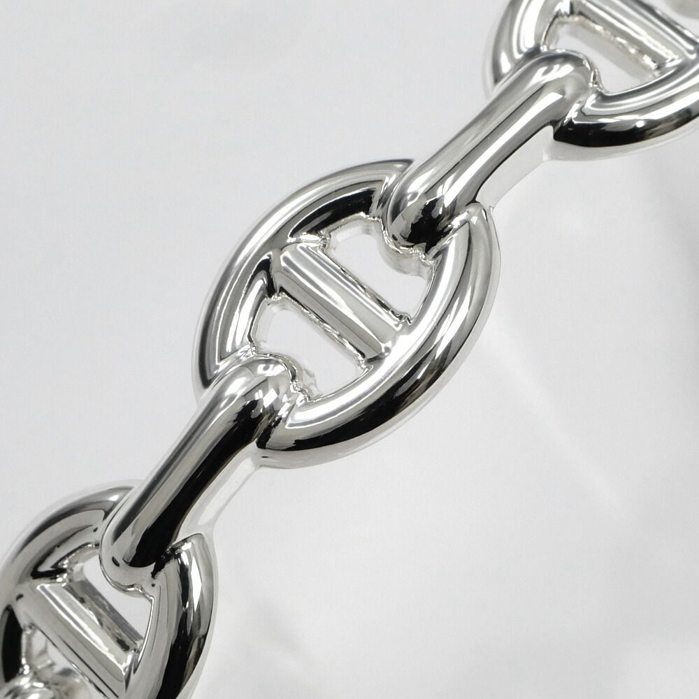 Hermes Bangle Chaine D'ancre Enchainee ST Silver Bracelet — view 5
