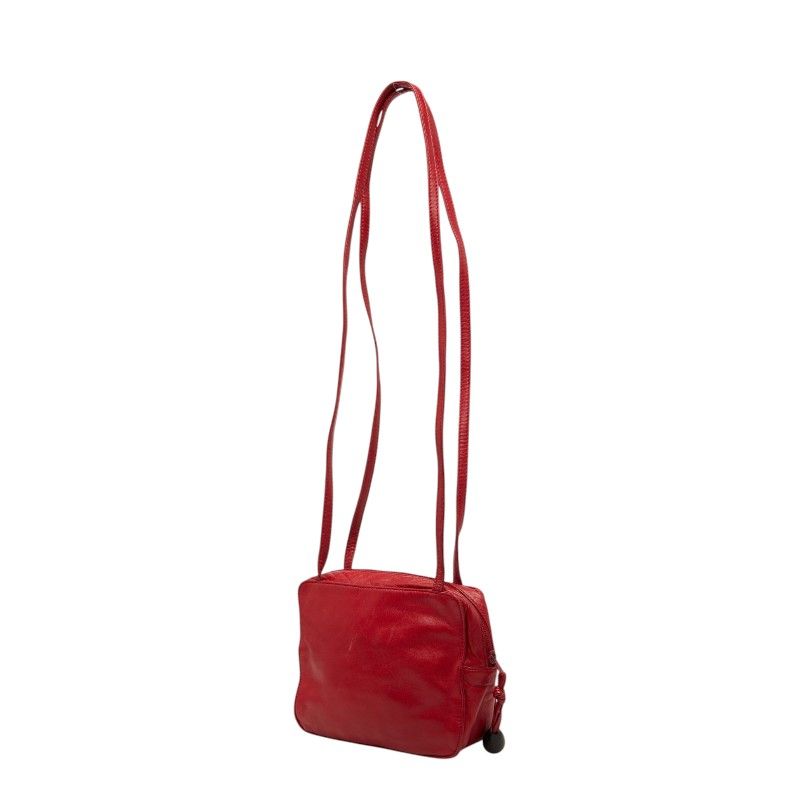 Loewe Anagram Red Leather Bag — view 2