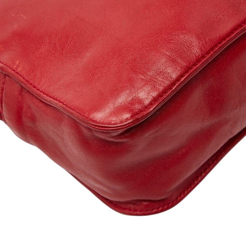 Loewe Anagram Red Leather Bag — view 7