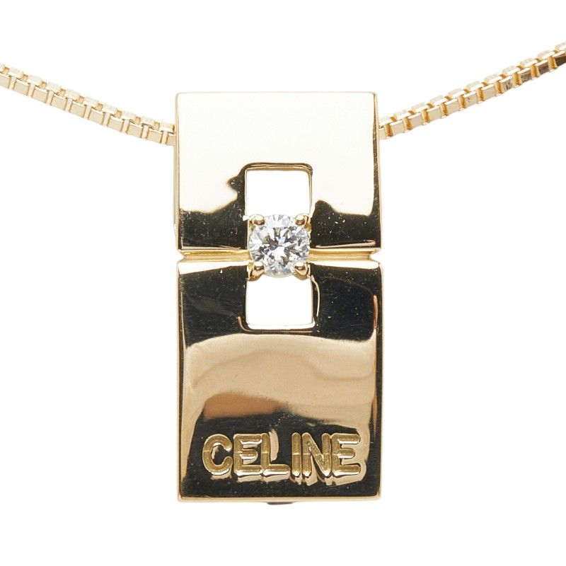 Celine Pendant Necklace 18k Yellow Gold — view 3