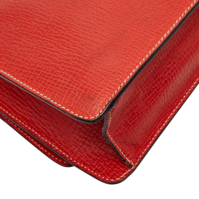 Loewe Barcelona 2-Way Shoulder Bag Red Leather — view 7