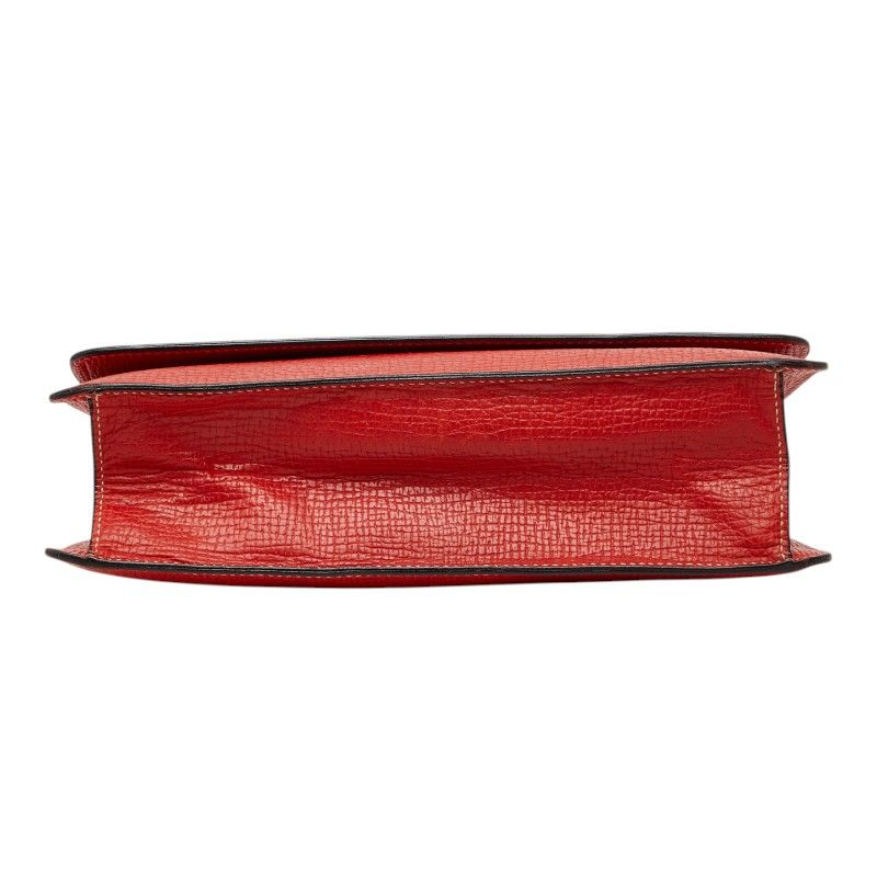 Loewe Barcelona 2-Way Shoulder Bag Red Leather — view 3