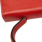 Loewe Barcelona 2-Way Shoulder Bag Red Leather — view 9