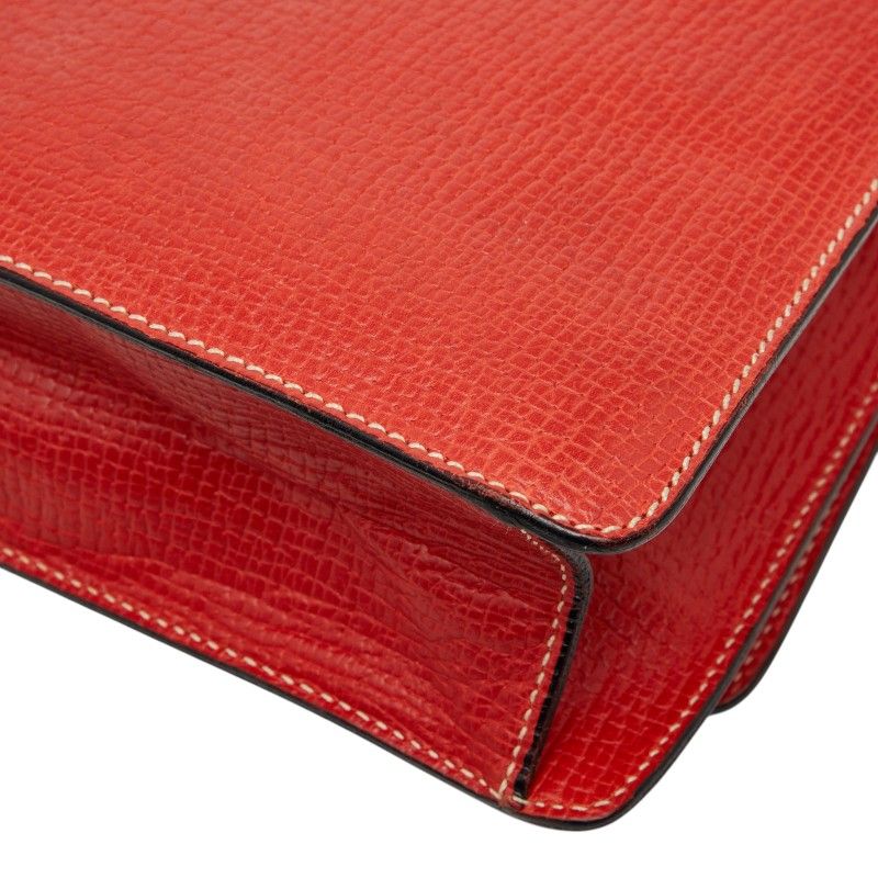 Loewe Barcelona 2-Way Shoulder Bag Red Leather — view 6