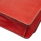 Loewe Barcelona 2-Way Shoulder Bag Red Leather — view 6