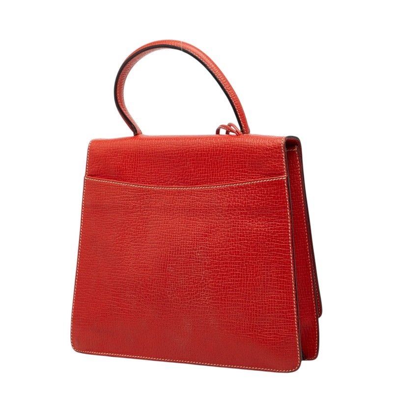 Loewe Barcelona 2-Way Shoulder Bag Red Leather — view 2