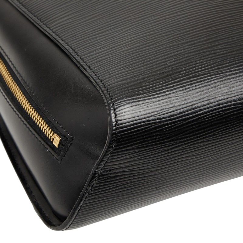 Louis Vuitton Epi Mabillon Backpack Noir Black Leather — view 5