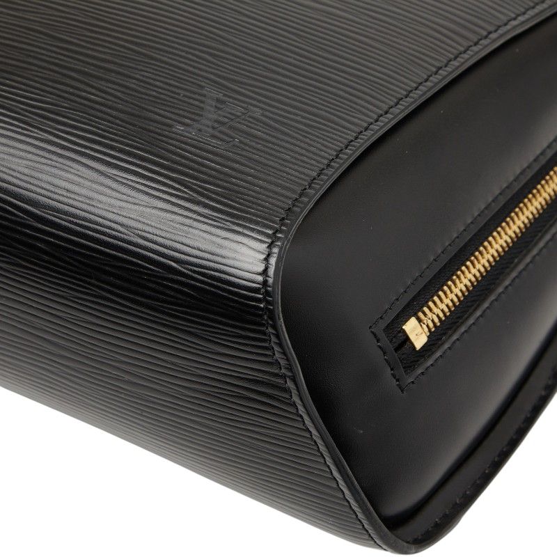 Louis Vuitton Epi Mabillon Backpack Noir Black Leather — view 4