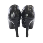 Prada Enamel Booties 35 Black Boot — view 6