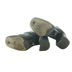 Prada Suede Ankle Boots Side Gore Short 35 Black SS — view 6