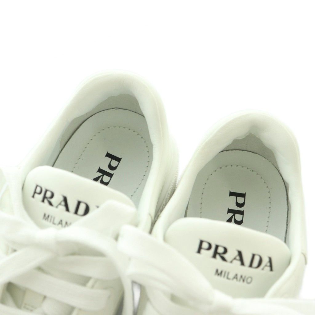 Prada Sneakers Shoes Leather 36 White — view 4