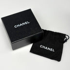 Chanel CC Logo Brooch Metal Silver — view 5