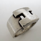 Hermes Ring Logo Silver — view 6