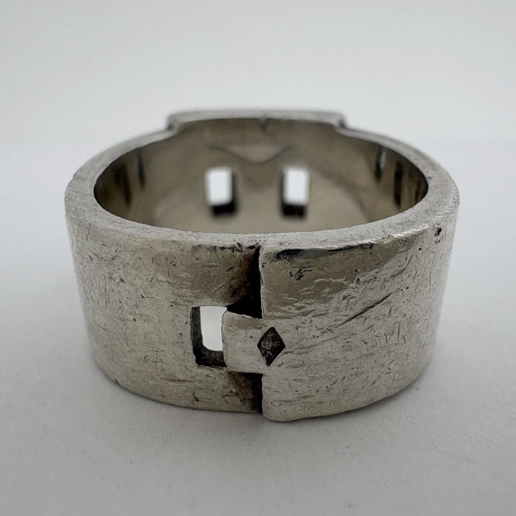 Hermes Ring Logo Silver — view 4