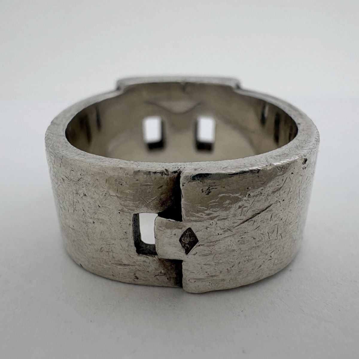 Hermes Ring Logo Silver — view 4