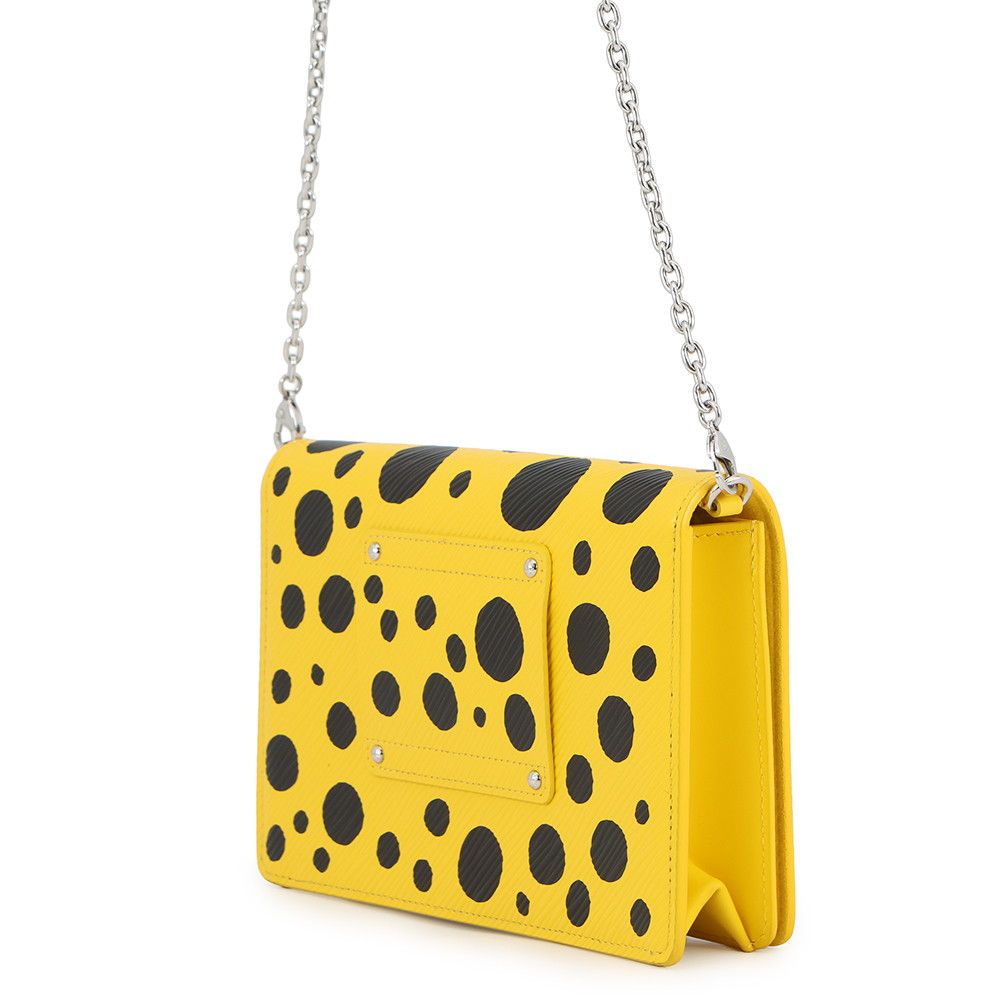 Louis Vuitton Chain Wallet Epi Infinity Dot LV Yk Portefeuille Yayoi Kusama — view 2