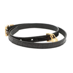 Hermes Belt Black Gold Porosus Matt 75 — view 2