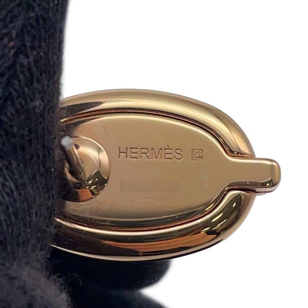 Hermes Earrings Mini Maillon Cles Pink Gold — view 8