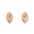 Hermes Earrings Mini Maillon Cles Pink Gold — view 3