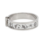 Hermes Bracelet Click PM Attracted by the Charm of Orpheus White Silver — view 2