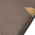 Louis Vuitton Pouch Monogram Reverse Giant Pochette Trio Coin Case Black — view 8