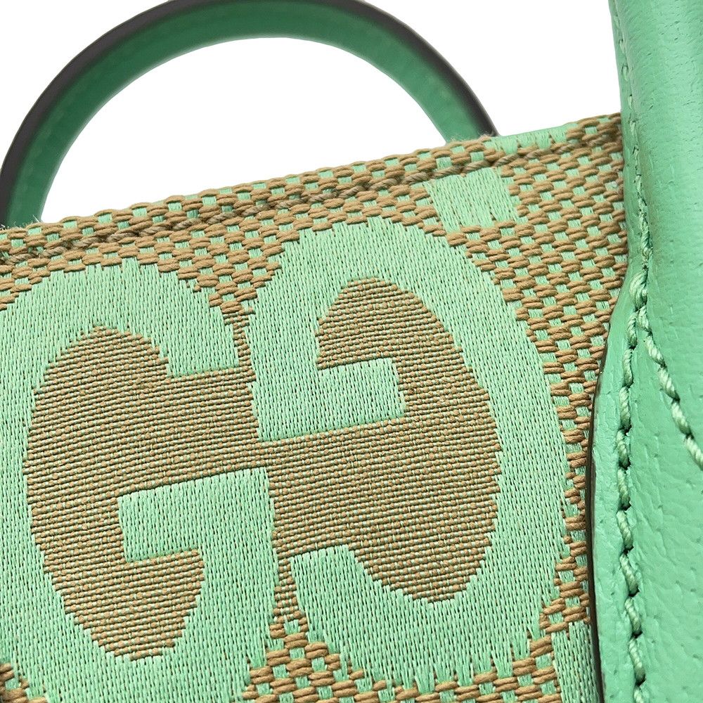 Gucci Jumbo GG Canvas Mini Tote 2-Way Shoulder Bag — view 7