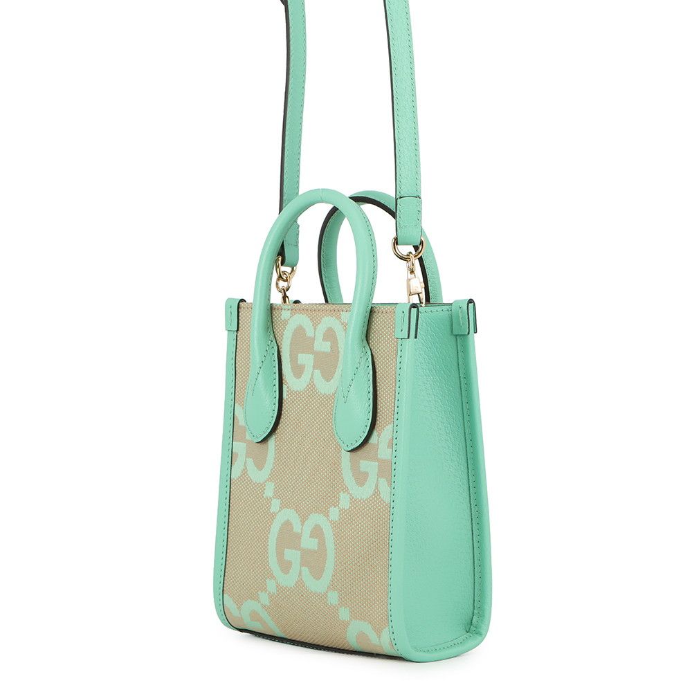Gucci Jumbo GG Canvas Mini Tote 2-Way Shoulder Bag — view 2