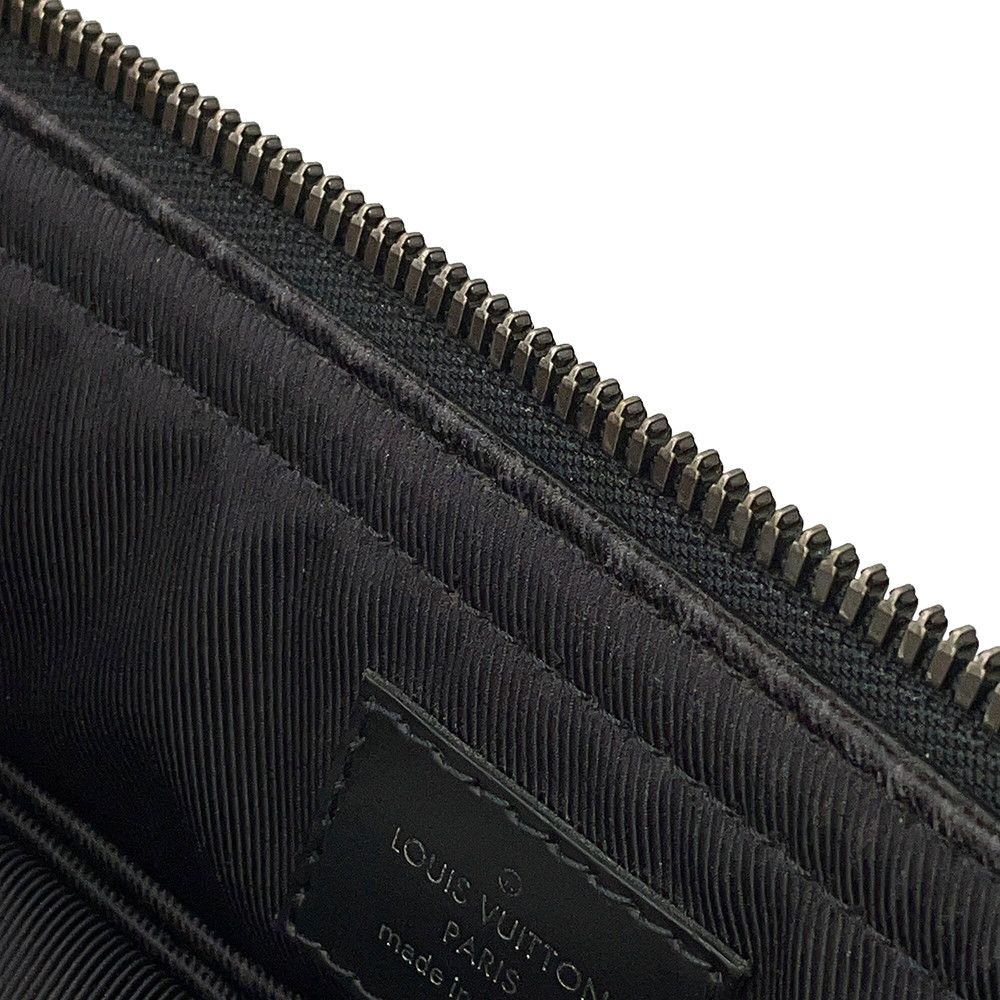 Louis Vuitton Shoulder Bag Monogram Eclipse Odice Messenger PM Black — view 7