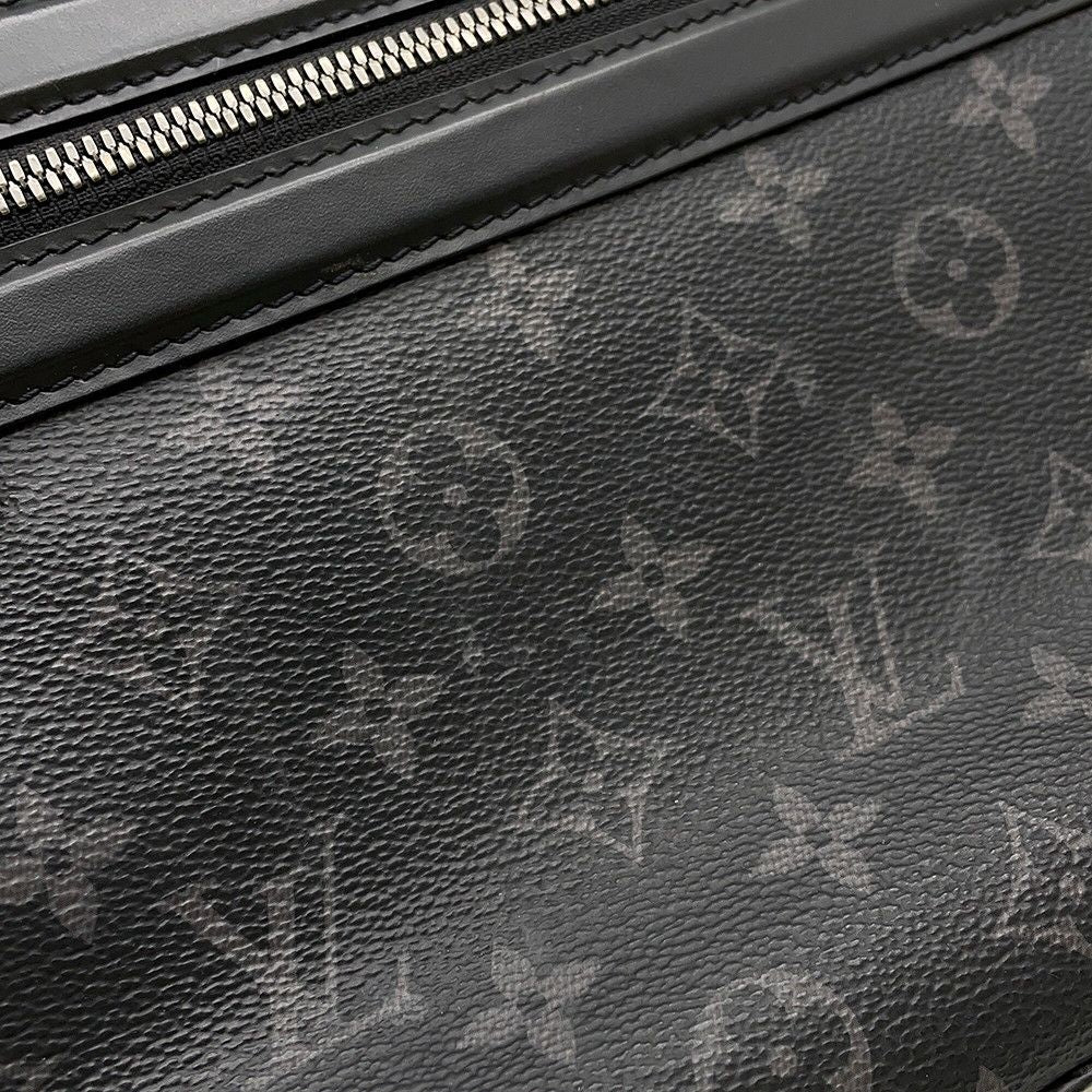 Louis Vuitton Shoulder Bag Monogram Eclipse Odice Messenger PM Black — view 8