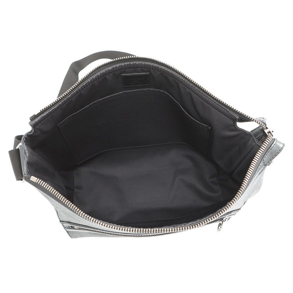 Louis Vuitton Shoulder Bag Monogram Eclipse Odice Messenger PM Black — view 5