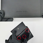 Bottega Veneta Intrecciato Bifold Wallet with Coin Pass Black Calf Leather — view 7