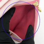 Louis Vuitton Vertical CP Wallet Fuchsia Pink Leather Bifold — view 7