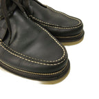 Louis Vuitton Damier Chukka Boots Moccasins Shoes Cles Leather 6 Black — view 3