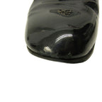 Chanel Opera Shoes Pearl Decoration CC Logo Patent Leather 36.5 Black — view 9