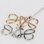 Loewe Anagram Brooch Metal — view 3