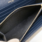 Saint Laurent Large Flap Wallet Cassandra Bifold Calf — view 5