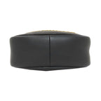 Fendi Calligraphy Studded Shoulder Bag Leather — view 4