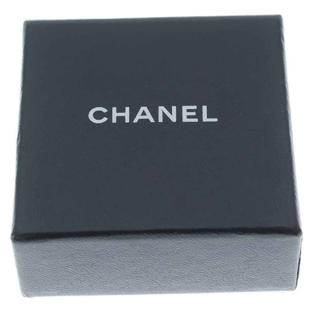 Chanel CC Logo Earrings Gold Clear — view 6