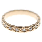Chanel Coco Crush Diamond Ring Pink Gold 52 — view 5