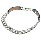 Hermes Box Palladium Double Chain Choker Silver Necklace — view 2