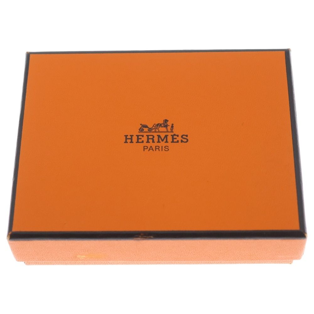 Hermes Box Palladium Double Chain Choker Silver Necklace — view 6