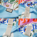 Gucci Anniversary Flora Scarf 90 Music IS Mine Seats Reclined Large Silk Twill — view 9