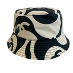 Chanel Bucket Hat CC Logo Cotton Hat Black — view 2