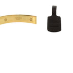 Fendi Peekaboo Replacement Handle Blue Gold Metal — view 7