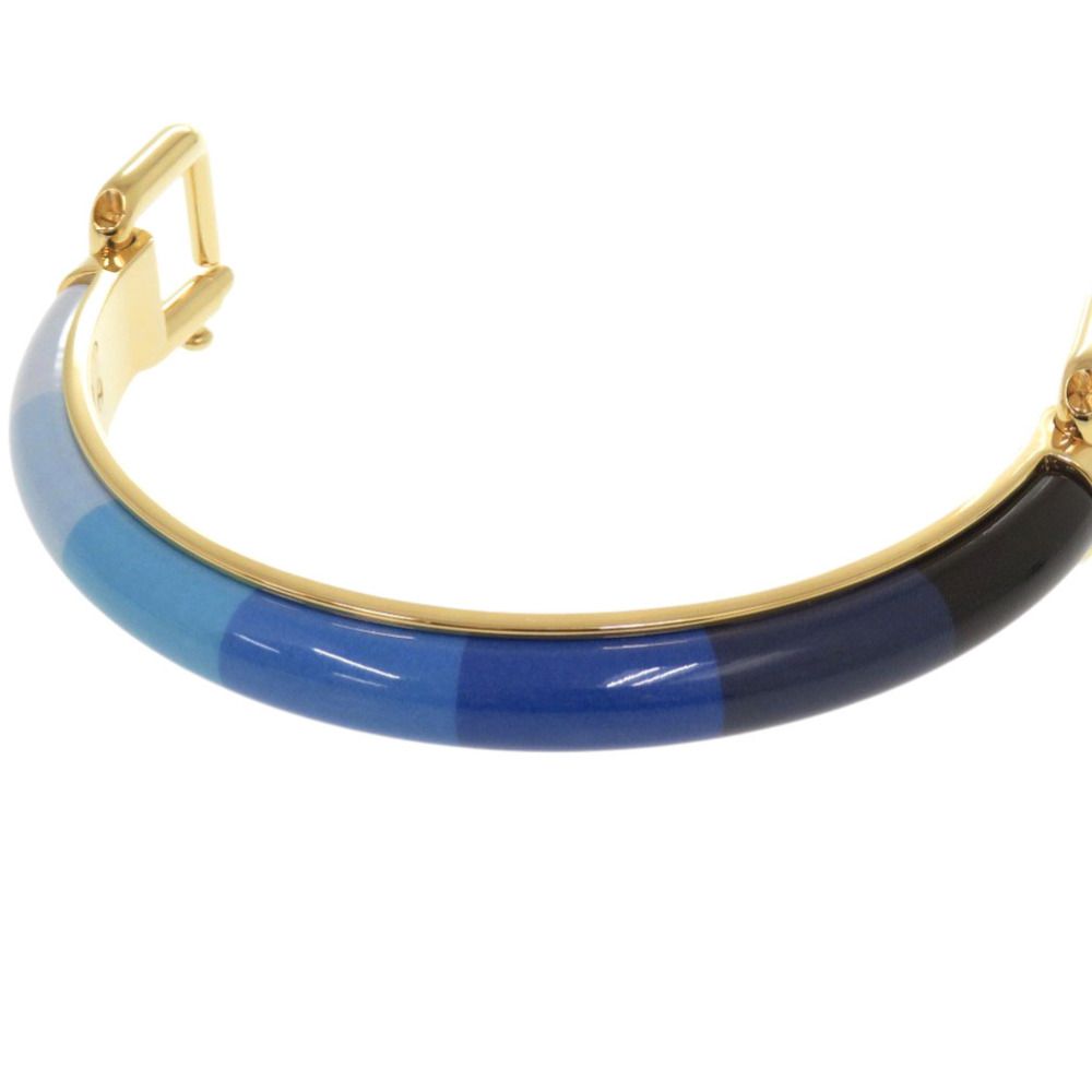 Fendi Peekaboo Replacement Handle Blue Gold Metal — view 4