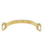 Fendi Peekaboo Replacement Handle Blue Gold Metal — view 3